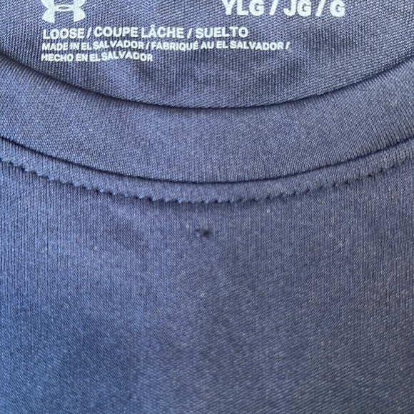 Under Armour Boys' Tech Wordmark Symbol Short-Sleeve Shirt - Picture 4 of 6